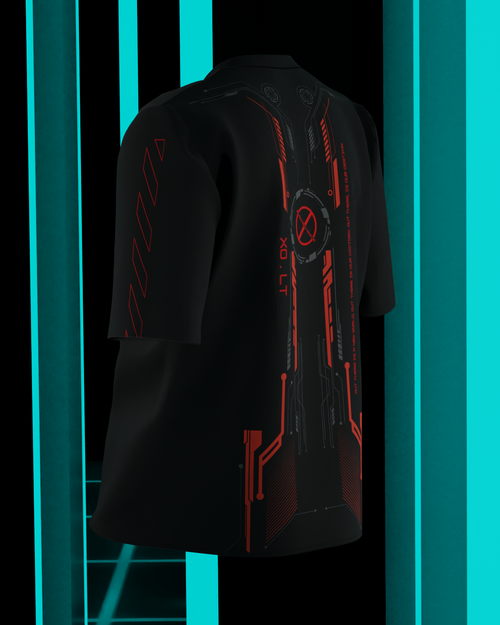 Punkstar Oversized T-shirt (Midnight Black)