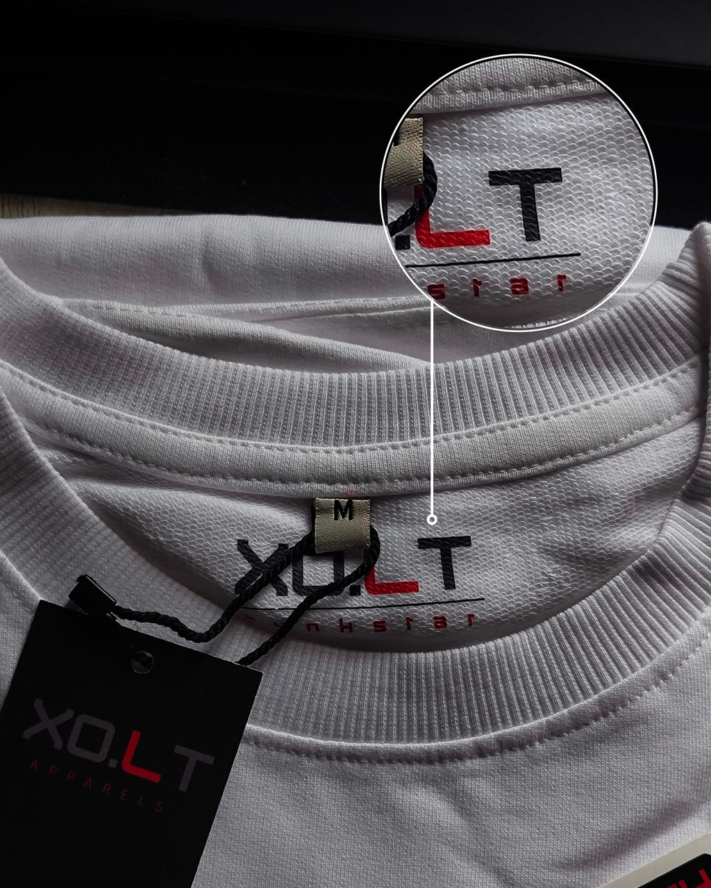 XO.LT Punkstar Oversized T-shirt (Digital White)